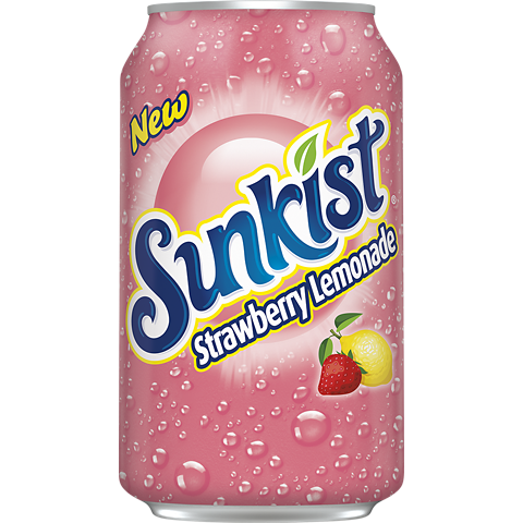 6 Pack Sunkist Strawberry Lemonade