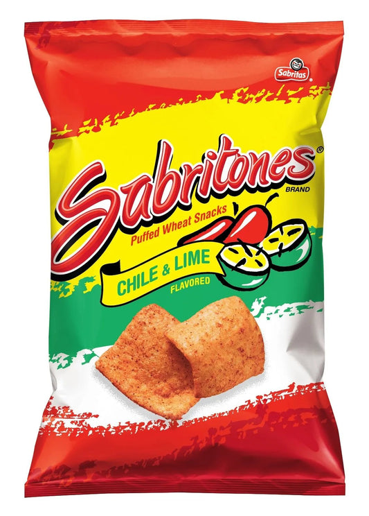 Sabritones - Chile & Limon Snacks/Chips, Mexican (not for sale) Sabritones, TSASN&CH, TSAMS