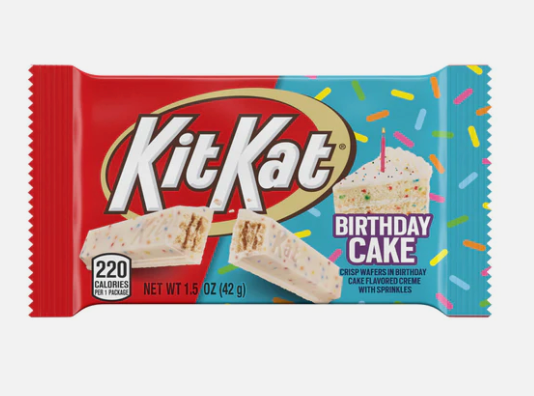 Kitkat Birthday Cake White Creme