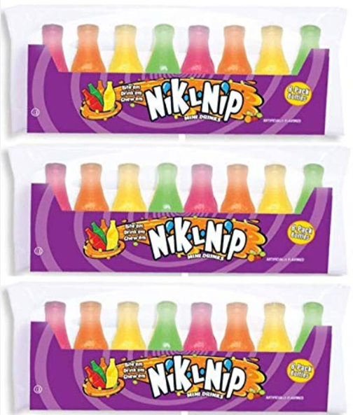 Nik n Nip Mini Drinks Wax Candy