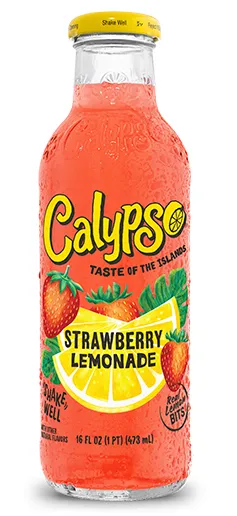 Calypso Strawberry Lemonade Soda Pop (not for sale) Calypso, TSAED