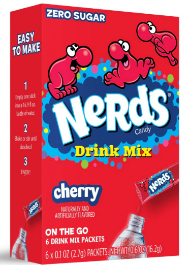 Nerds Drink Mix Cherry Flavor x 6 packs