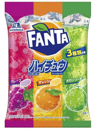 Morinaga Hi Chew Fanta Soft Drink Assorted Candy