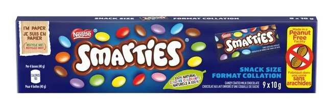 Smarties Canadian Candy