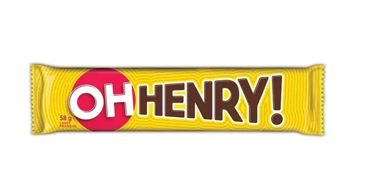OH HENRY! Chocolatey Full Size Candy Bar 58 g - Snacks/Chocolates (not for sale) from OH HENRY!, TSACS