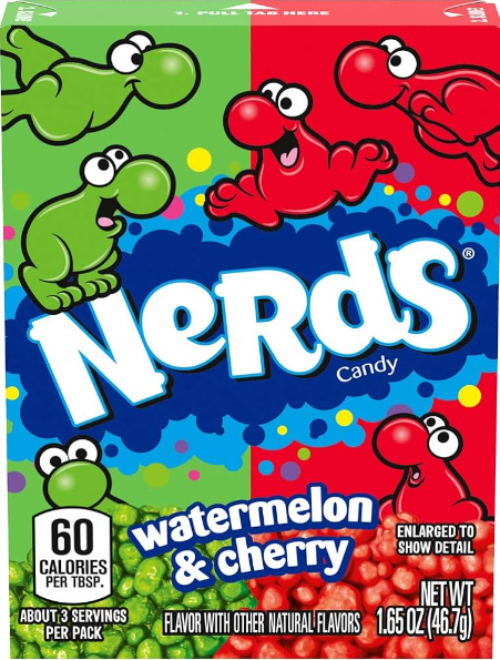 Nerds Watermelon and Cherry Candy