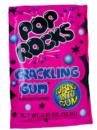 Pop Rocks Cracking Gum