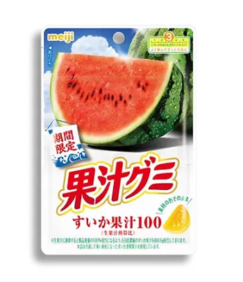 Meiji - Kaju Watermelon Gummy 54g