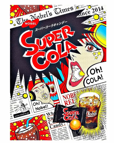 Nobel - Super Cola Candy Japan 88g - Asian Snacks (not for sale) from Nobel, TSARC, TSASN&CH