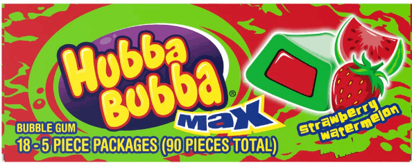 Hubba Bubba Max Strawberry Watermelon