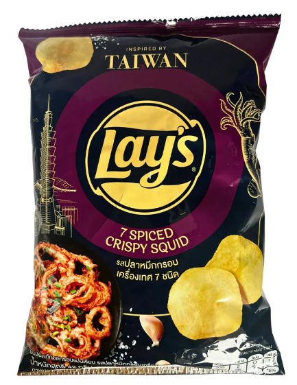 Lays Chips - 7 Spiced Squid