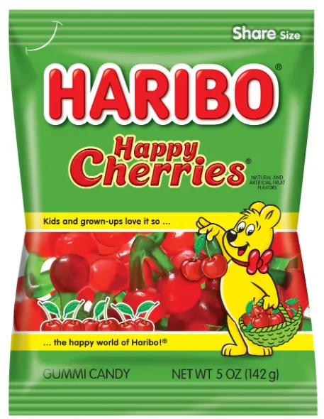Haribo Happy Cherries Gummies Haribo, TSARC, TSASN&CH