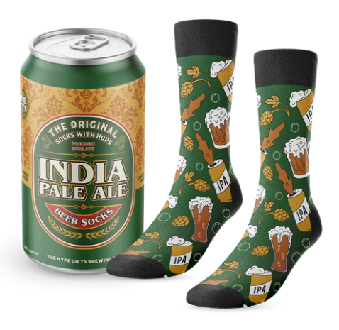 The Original Socks with Hops India Pale Ale IPA Beer Socks