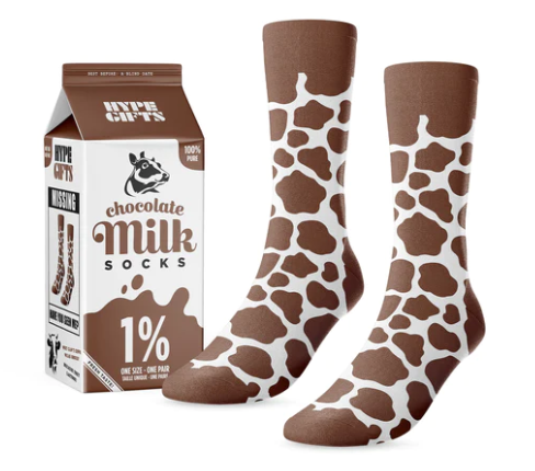Chocolate Milk Socks 1%