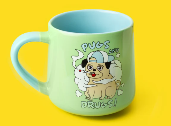 Pugs and Drugs Mug
