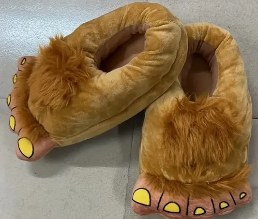 Cozy Monster Slippers Quirky Stuff (not for sale) Cozy Monster Slippers, TSAGIF