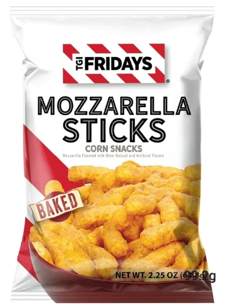 TGI Friday Mozzarella Sticks 85.1 Snacks/chips (not for sale) TGIF, TSASN&CH, TSARC, TSAAS, cabestseller