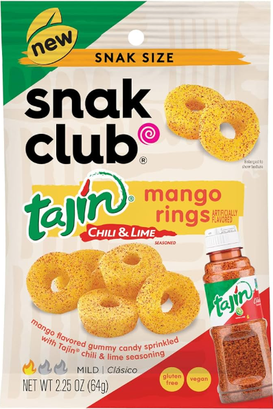 Snak Club Tajin Chili & Lime Mango Rings