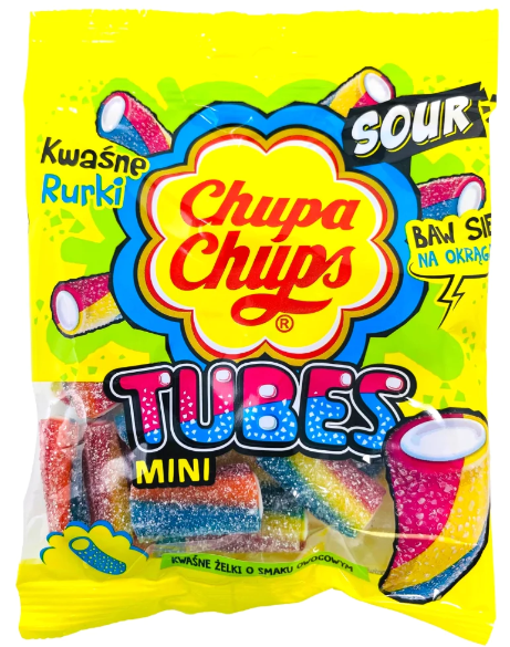 Chupa Chups Mini Tubes Sour