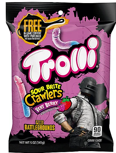 Trolli Sour Brite Crawlers Very Berry - Candy (not for sale) from Trolli, TSASN&CH, TSARC