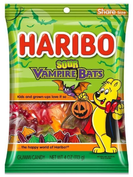 Haribo Sour Vampire Bats