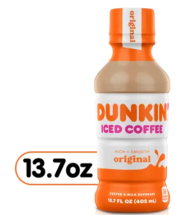 Dunkin Iced Coffee Rich Smooth Original 4 pack - Soda Pop (not for sale) from Dunkin, TSAED