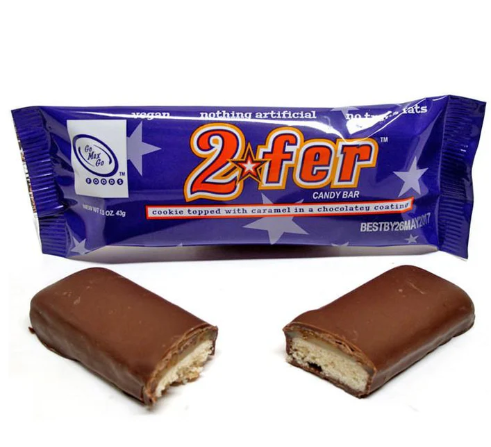 Go Max Go 2fer Candy Bar (12 x 43g)