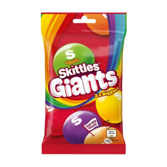 Skittles Giants Fruit Bags 100g - candy from Skittles, TSARC, TSASN&CH, trending products