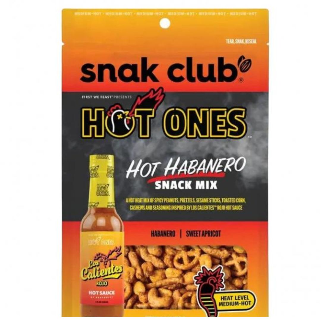 SnaK Club - Hot Ones Snack Mix - Hot Habanero 57g