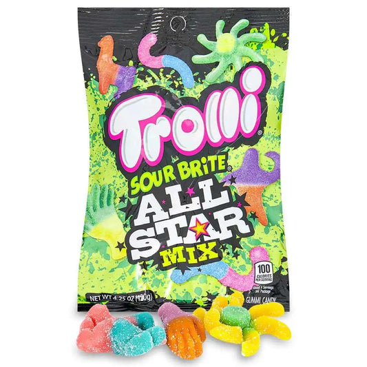 Trolli Sour Brite All Star Mix - Candy from Trolli, TSASN&CH, TSARC