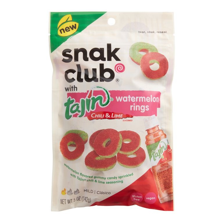 Snak Club Tajin Chili & Lime Watermelon Rings 142g