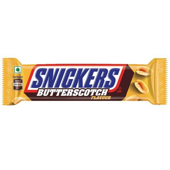 Snickers Butterscotch Flavor