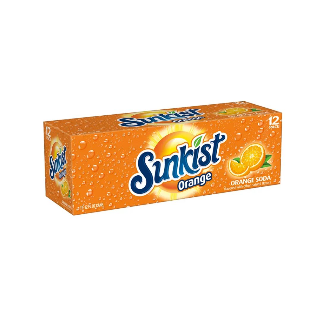 12 Pack Sunkist Orange