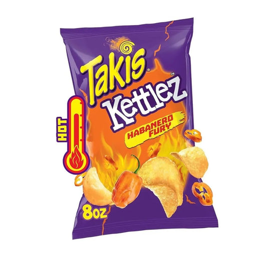 Takis Kettlez Habanero Fury - Snacks/Chips, Mexican (not for sale) from Takis, TSASN&CH, TSAMS