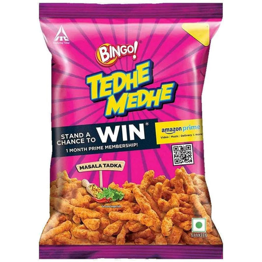 40 bags Tedhe Medhe Masala Tadka 40g Best before passed - Indian Candy, Snacks/Indian Chips (not for sale) from Tedhe Medhe, TSARC, TSAISC, TSAIS&C, TSAIS, Bestseller