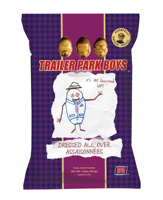 Trailer Park Boy Dressed All Over - Snacks/Chips from Trailer Park Boys, TSASN&CH, trending products