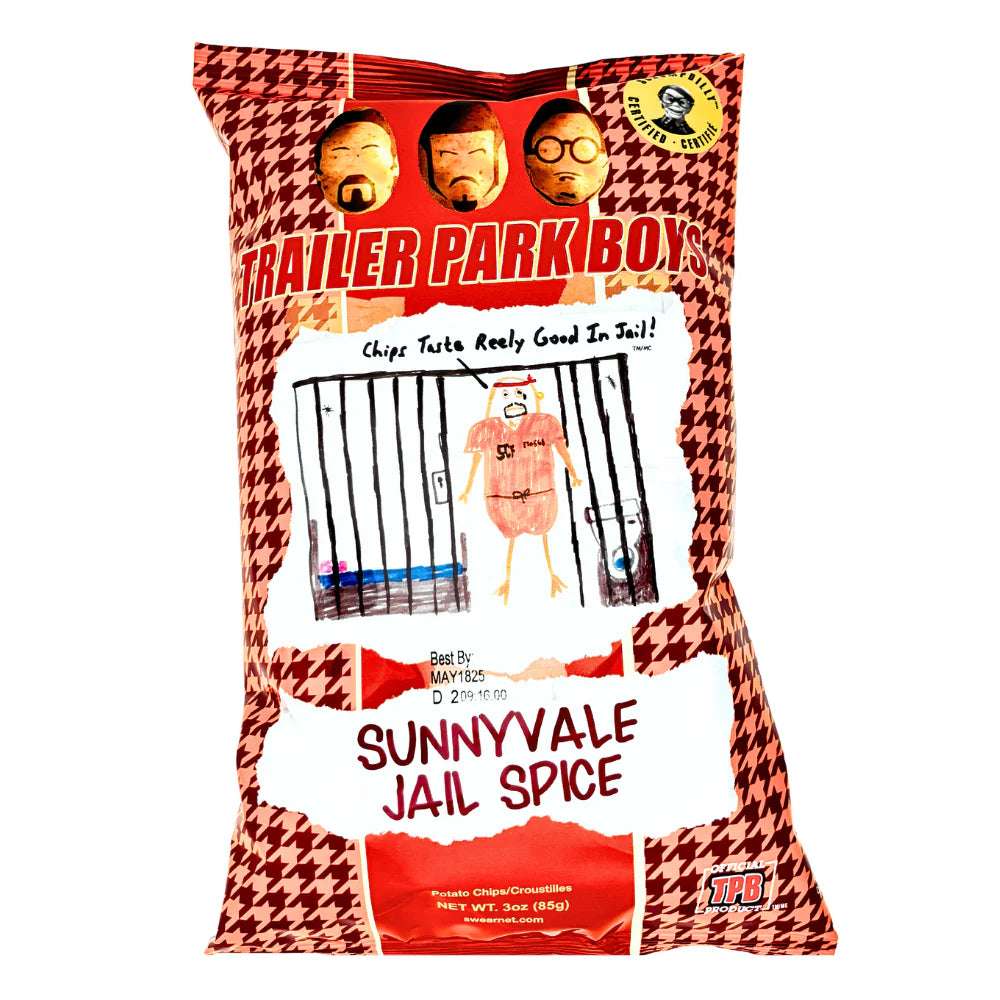 Trailer Park Boys Sunnyvale’s Jail Spice Chips 85g