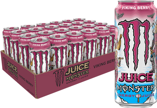 24 Pack Monster Energy Viking Berry