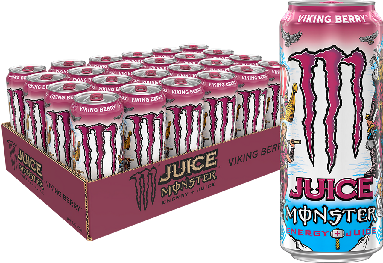 24 Pack Monster Energy Viking Berry