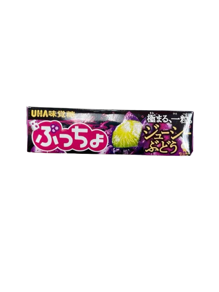 Uha Puccho Nama Grape Stick Candy (50g) - japam