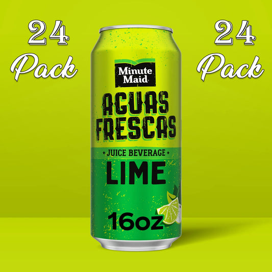 24 Pack Aguas Frescas Lime (16 Oz) Soda Pop AGUAS FRESCAS, Latest Products, trending