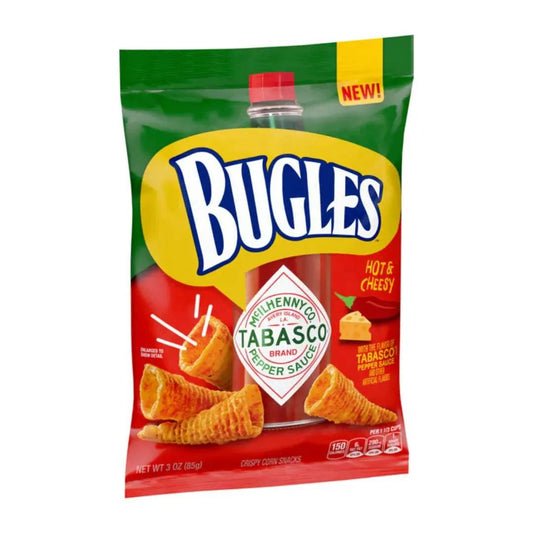 6 Pack Bugles Tobasco Flavor - Snacks/Chips from Bugles, TSASN&CH, bulk, cabestseller