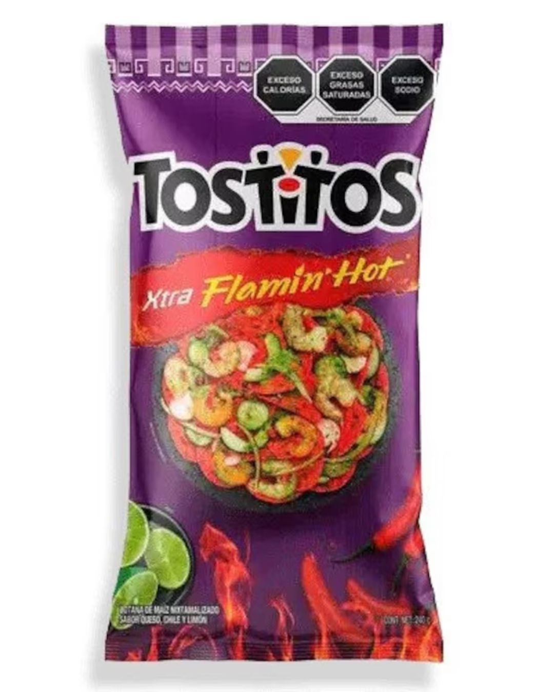 Tostitos Xtra Flaming Hot Chips Mexico