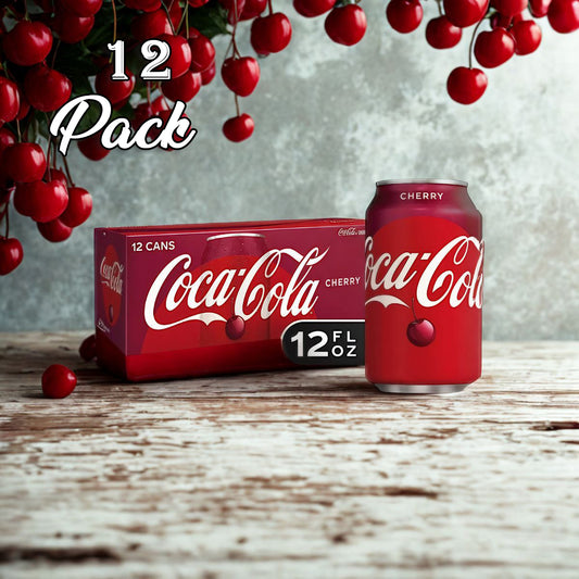 12 Pack Coca Cola cherry Soda Pop (not for Sale) Coca Cola, 12 Pack, Cases