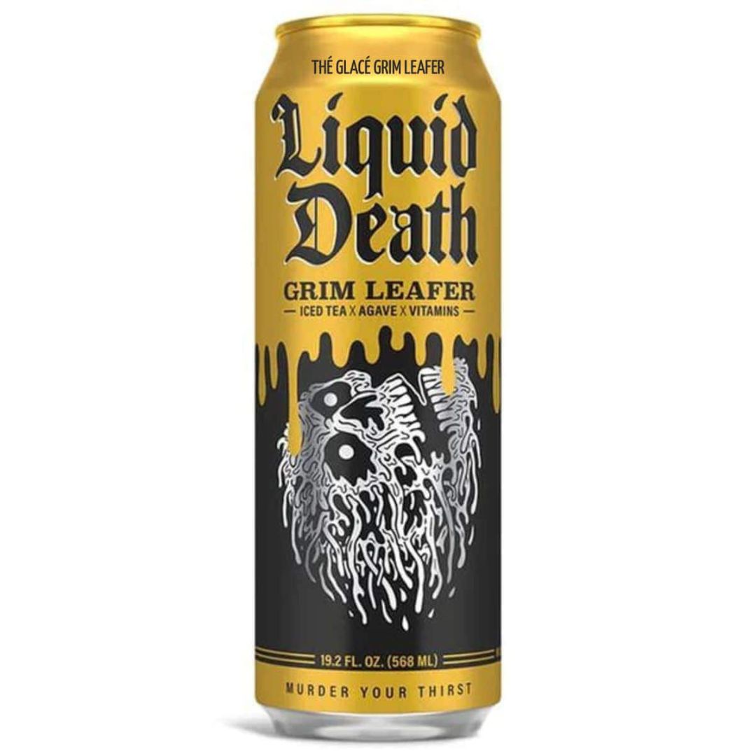 Liquid Death Iced tea Grim Leafer 24 pack