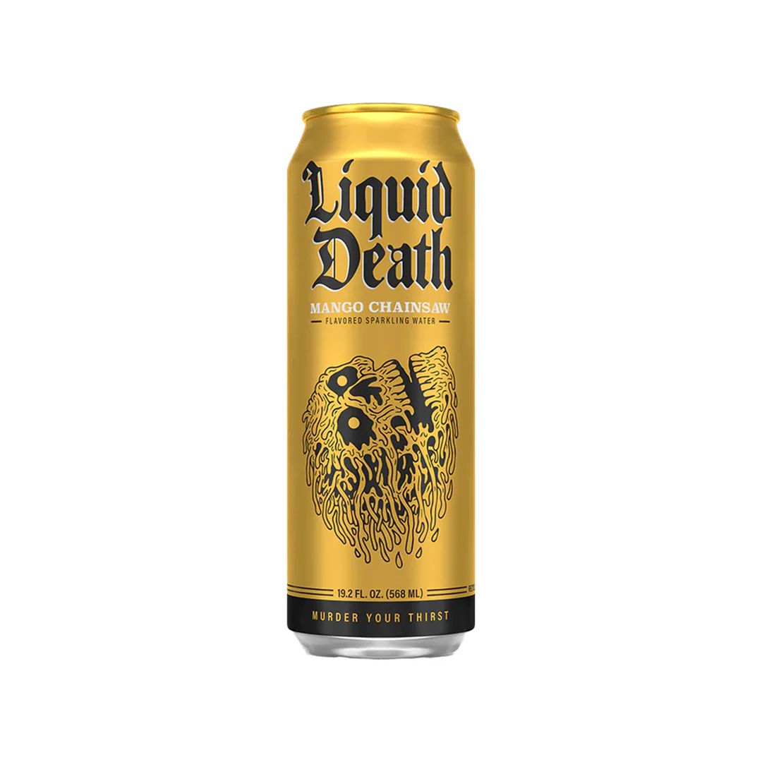 Liquid Death Mango Chainsaw 24 pack