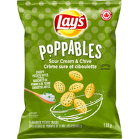 Thumbnail for Lay’s Poppables Sour Cream & Chive Flavoured Potato Snacks, 130g