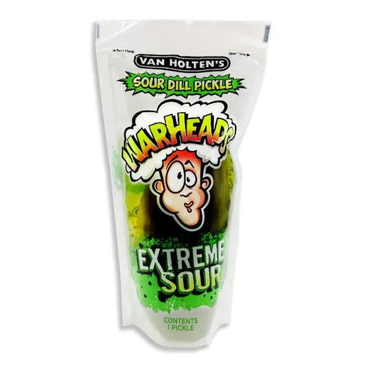 Van Holten's Warheads Sour Jumbo Pickle - Snacks/Chips (not for sale) from Warheads, TSARC, TSASN&CH, TSASC