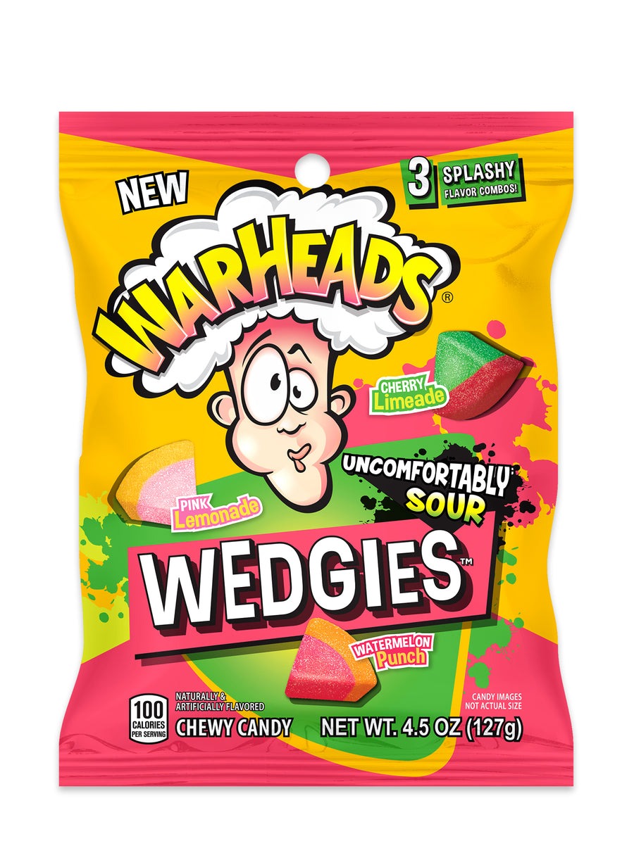 Warheads Uncomfortable Sour Wedgies Peg Bag