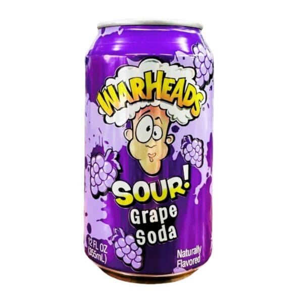 Warheads Sour Soda Grape